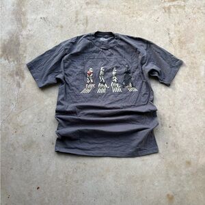 Stars Wars Abbey Road black cotton t-shirt